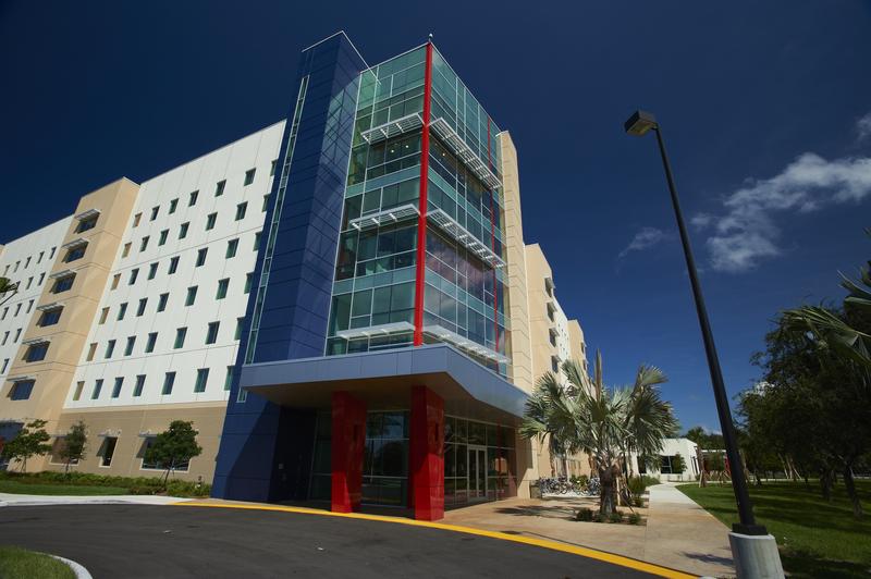 Picture of FAU student dorm  building